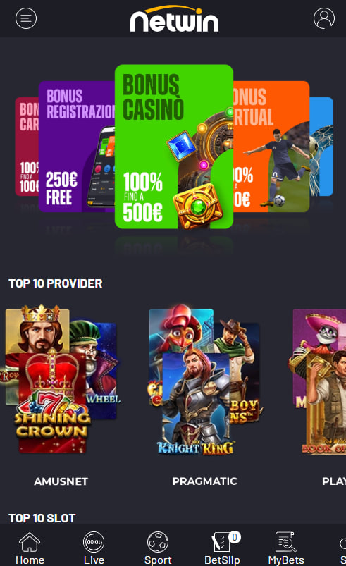 Netwin Casino mobile